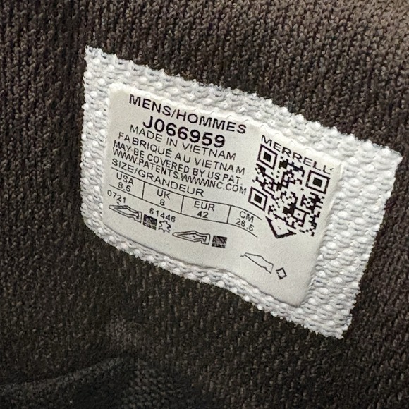 Merrell Vibram Sneaker Boots Men's Size 8.5 - Picture 5 of 6